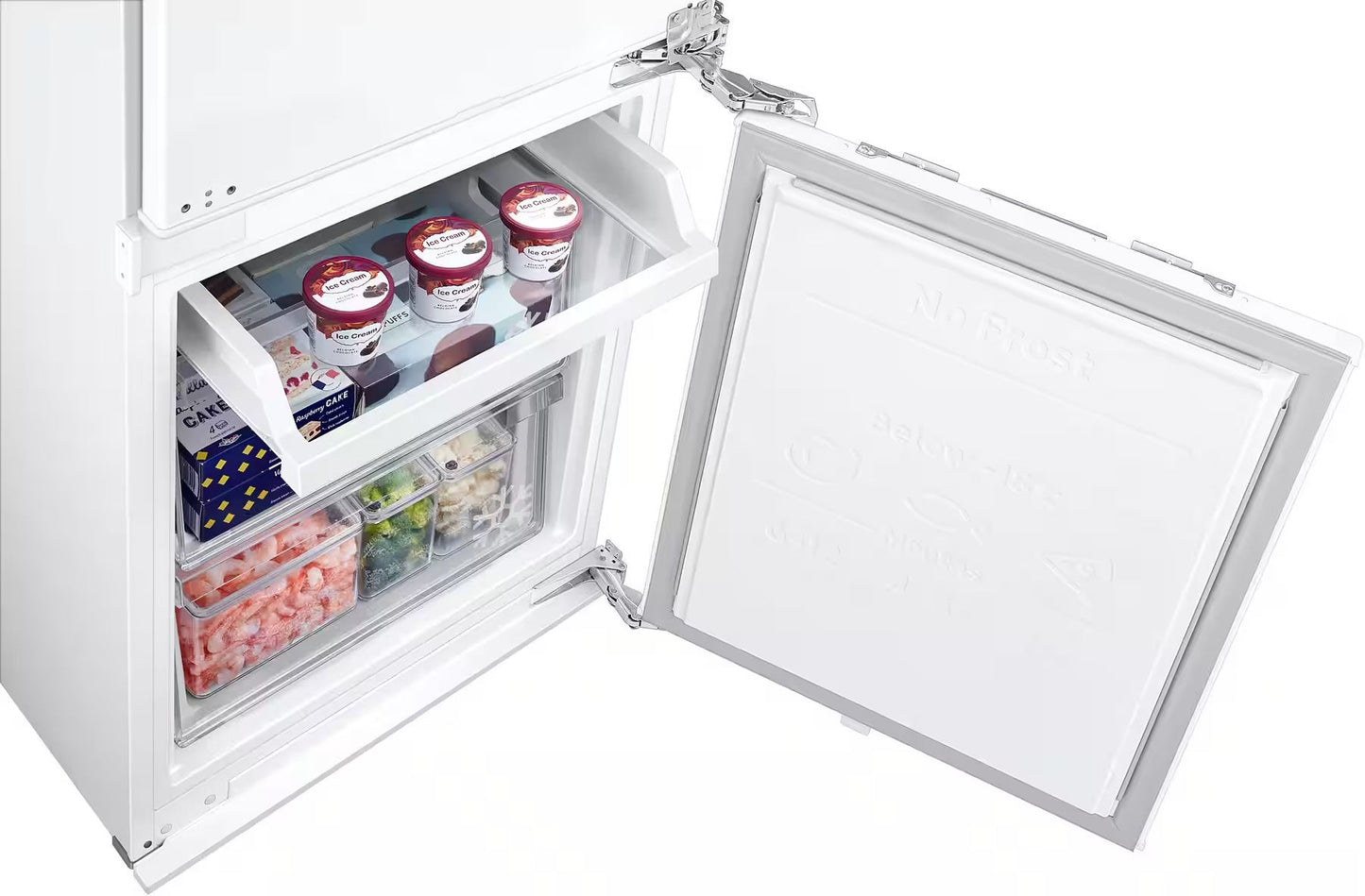 SAMSUNG
Einbaukühlgefrierkombination BRB8OF BRB80F26ACFO
Optimal Fresh+ - Langanhaltende Frische für Fleisch und Fisch