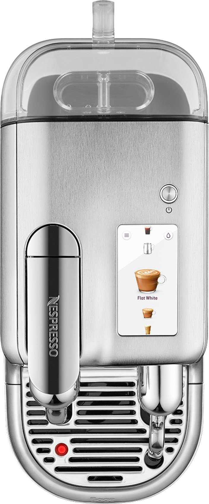 NESPRESSO Kapselmaschine Creatista Pro SNE900 mit Edelstahl-Milchkanne inkl. Willkommenspaket mit 7 Kapseln