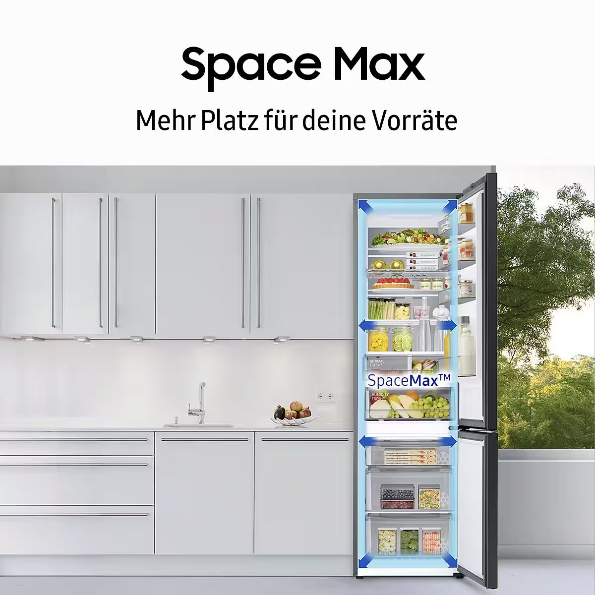 SAMSUNG
Kühl-/Gefrierkombination RL38T607BB1