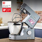 KENWOOD Küchenmaschine mit Kochfunktion Cooking Chef XL KCL95.424SI mit integrierter Waage und umfangreichem Zubehör