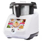 Silvercrest Monsieur Cuisine Smart – 15-in-1-Küchenmaschine mit 8-Zoll-Touchscreen, WLAN, geführten Rezepten, intelligentem Schnellkochtopf