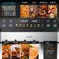 ARENDO
Heißluftfritteuse XXL Doppelkammer Airfryer 9L, Dual Zone, Backofen, Dörrautomat
mit Zubehör, Touchscreen, 3D Umluftsystem, fettarmes gesundes Kochent