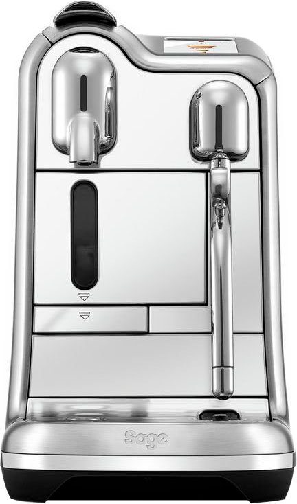 NESPRESSO Kapselmaschine Creatista Pro SNE900 mit Edelstahl-Milchkanne inkl. Willkommenspaket mit 7 Kapseln