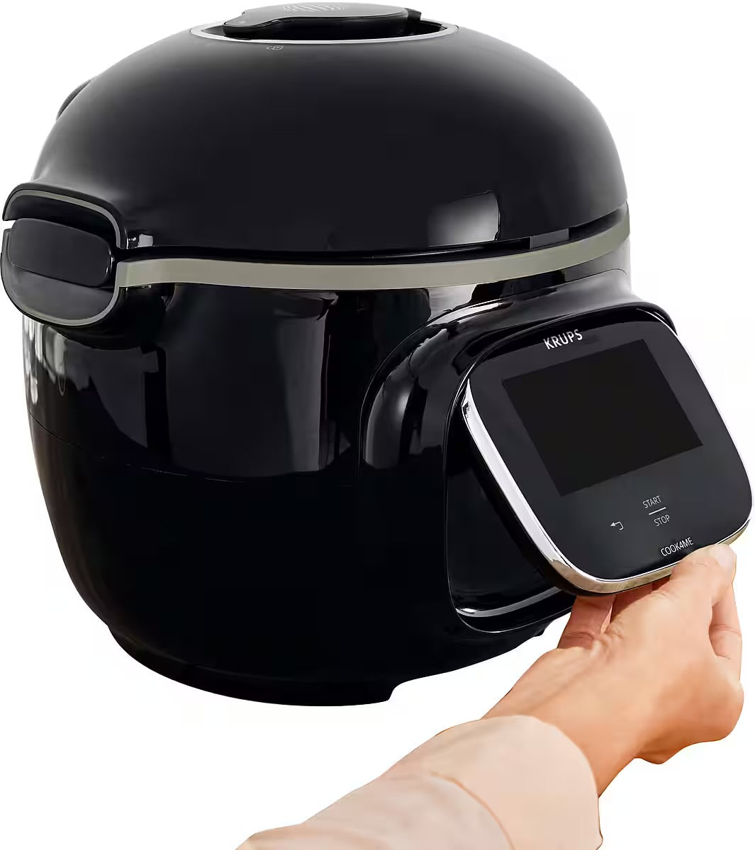 KRUPS
Multikocher CZ9128 Cook4Me Touch
elektr. Schnellkochtopf, WLAN-fähig, 250 Rezepte, 13 Gareinstellungen