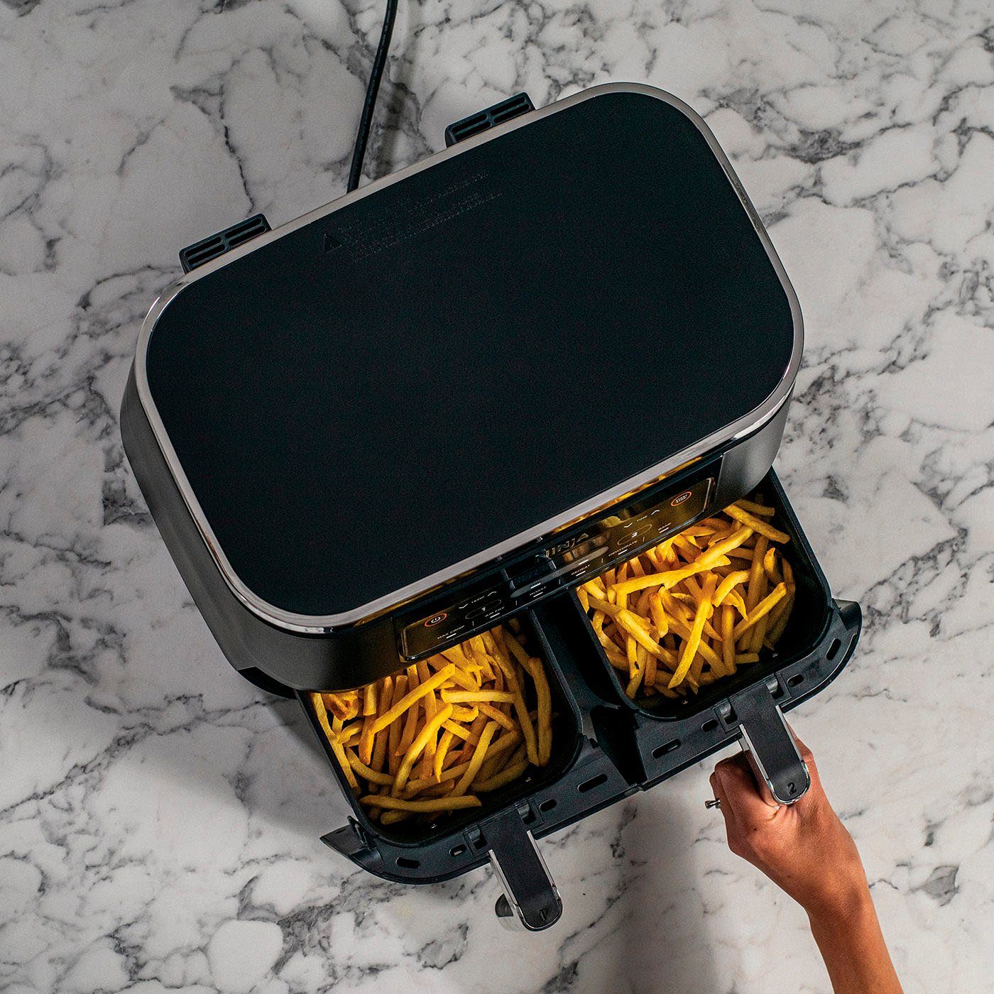 Ninja Foodi Dual Zone Air Fryer (AF300EU) – 7,6 L, 2 Tiroirs, 6 Fonctions