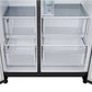 LG Side-by-Side GSLC41EPPE Total No Frost, LINEARCooling, Multi-Airflow, Integrierter Wassertank