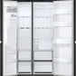 LG Side-by-Side GSLC41EPPE Total No Frost, LINEARCooling, Multi-Airflow, Integrierter Wassertank
