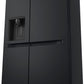LG Side-by-Side GSLC41EPPE Total No Frost, LINEARCooling, Multi-Airflow, Integrierter Wassertank