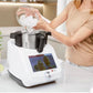 Silvercrest Monsieur Cuisine Smart – 15-in-1-Küchenmaschine mit 8-Zoll-Touchscreen, WLAN, geführten Rezepten, intelligentem Schnellkochtopf