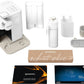NESPRESSO Kapselmaschine EN640.W von DeLonghi, white inkl. Willkommenspaket mit 7 Kapseln