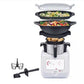 Silvercrest Monsieur Cuisine Smart – 15-in-1-Küchenmaschine mit 8-Zoll-Touchscreen, WLAN, geführten Rezepten, intelligentem Schnellkochtopf