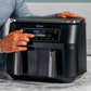 Ninja Foodi Dual Zone Air Fryer (AF300EU) – 7,6 L, 2 Tiroirs, 6 Fonctions