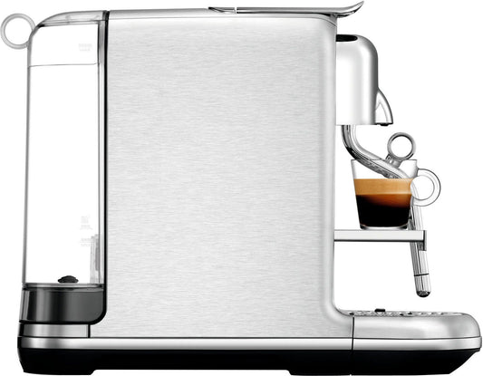 NESPRESSO Kapselmaschine Creatista Pro SNE900 mit Edelstahl-Milchkanne inkl. Willkommenspaket mit 7 Kapseln