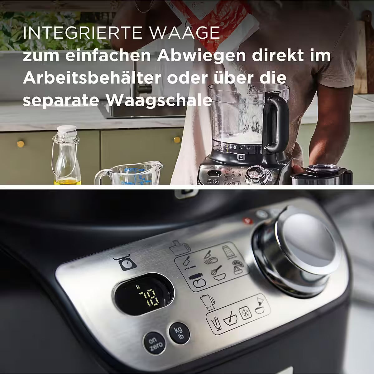 KENWOOD
Küchenmaschine FDM72.990BK MultiPro XL Weigh+