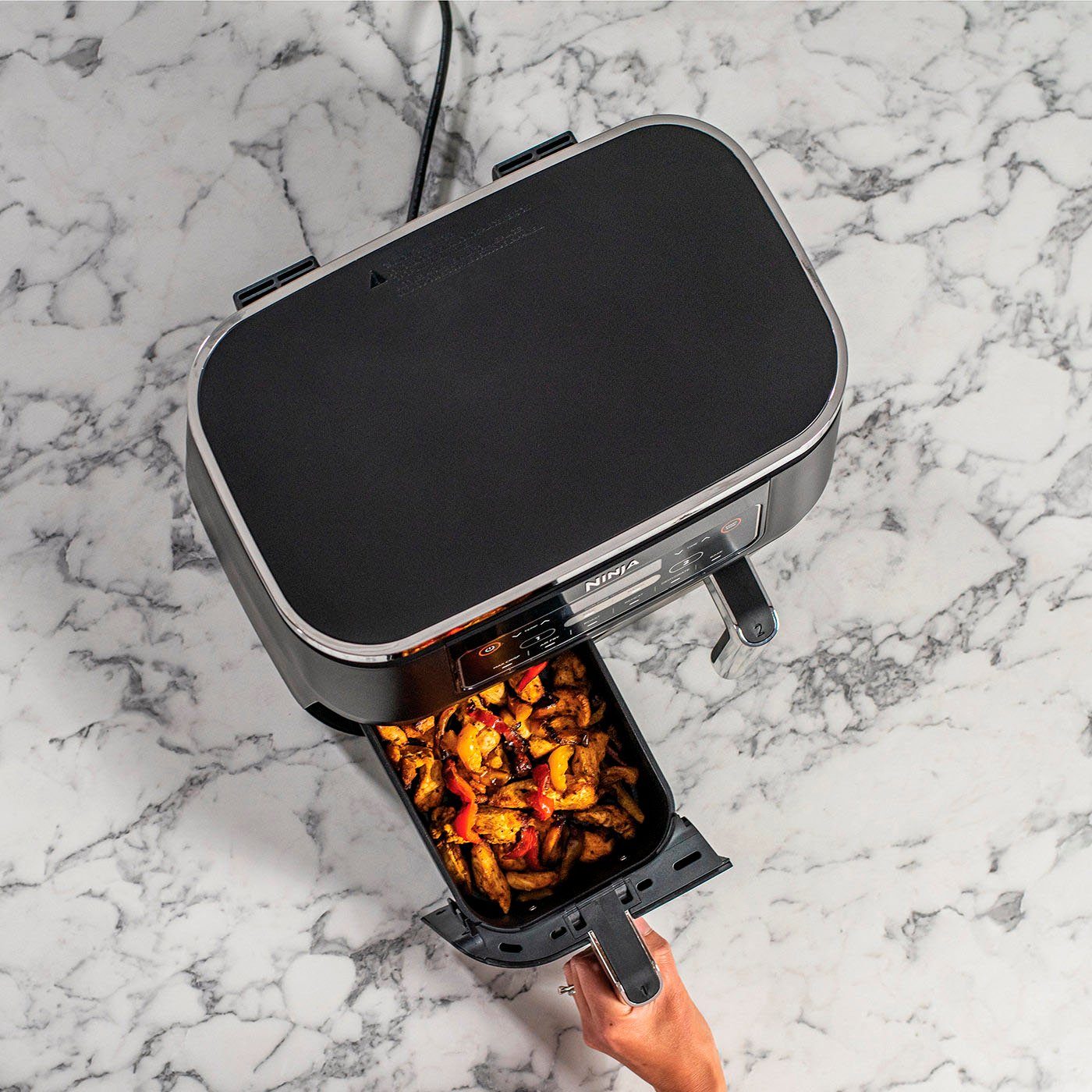 Ninja Foodi Dual Zone Air Fryer (AF300EU) – 7,6 L, 2 Tiroirs, 6 Fonctions
