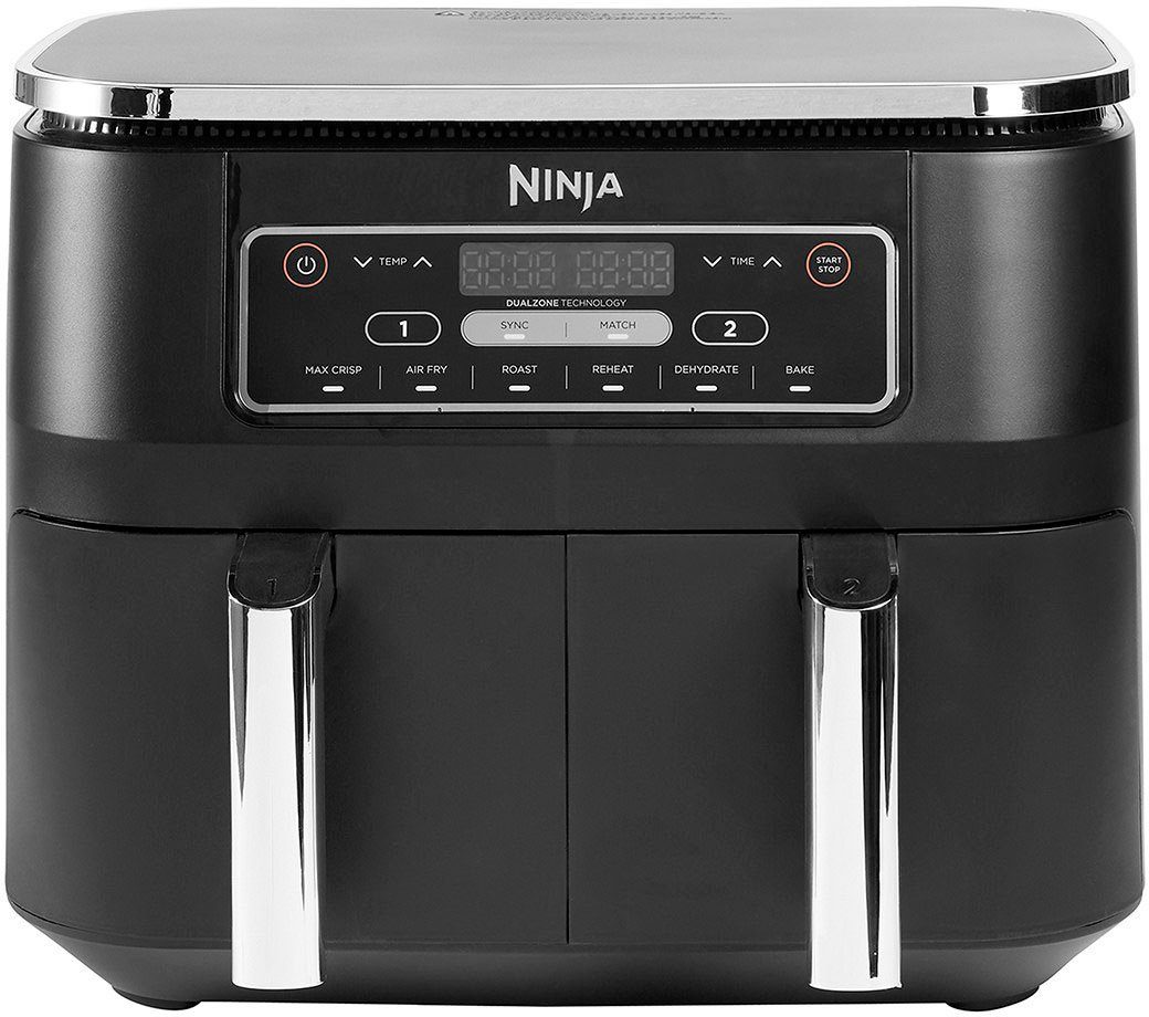 Ninja Foodi Dual Zone Air Fryer (AF300EU) – 7,6 L, 2 Tiroirs, 6 Fonctions