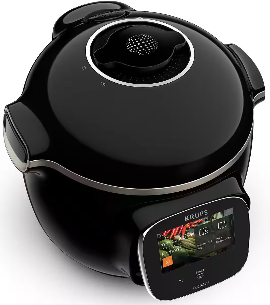 KRUPS
Multikocher CZ9128 Cook4Me Touch
elektr. Schnellkochtopf, WLAN-fähig, 250 Rezepte, 13 Gareinstellungen