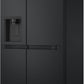 LG Side-by-Side GSLC41EPPE Total No Frost, LINEARCooling, Multi-Airflow, Integrierter Wassertank