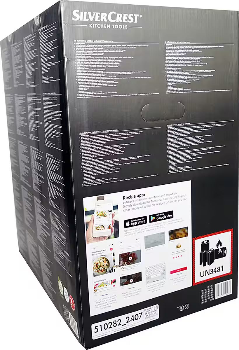 Küchenmaschine mit Kochfunktion Monsieur Cuisine Smart Limited Edition SKMS 1200 C1 Anthrazit