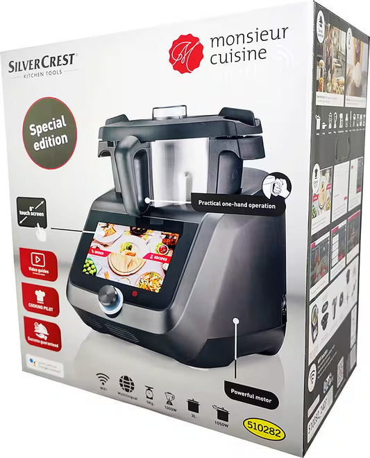 Küchenmaschine mit Kochfunktion Monsieur Cuisine Smart Limited Edition SKMS 1200 C1 Anthrazit