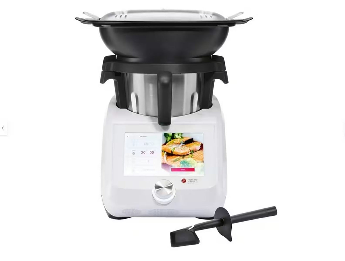 Silvercrest Monsieur Cuisine Smart – 15-in-1-Küchenmaschine mit 8-Zoll-Touchscreen, WLAN, geführten Rezepten, intelligentem Schnellkochtopf