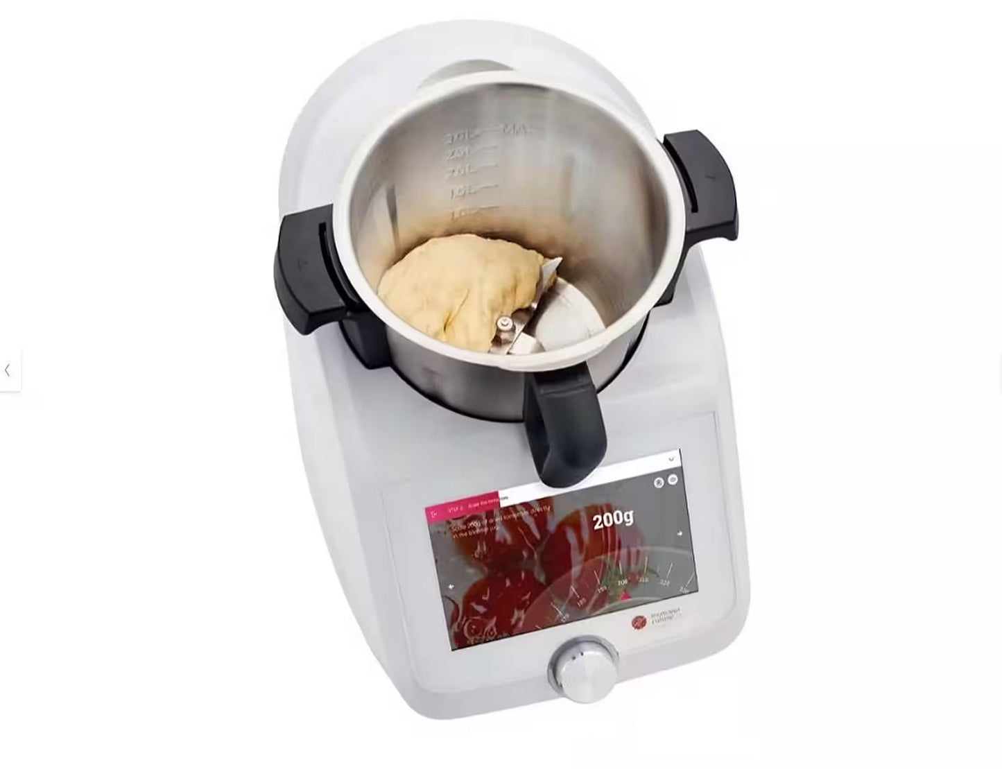 Silvercrest Monsieur Cuisine Smart – 15-in-1-Küchenmaschine mit 8-Zoll-Touchscreen, WLAN, geführten Rezepten, intelligentem Schnellkochtopf