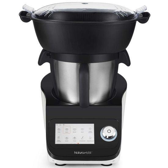 Multifunktionaler Kochroboter, der Ihre Küche revolutioniert! - NATURAMIX - große 3,5-l-Edelstahlschüssel - 11 Funktionen - +600 Rezepte enthalten