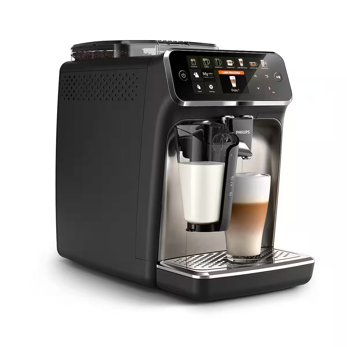 PHILIPS
Kaffeevollautomat 5400 Series EP5447/90 LatteGo