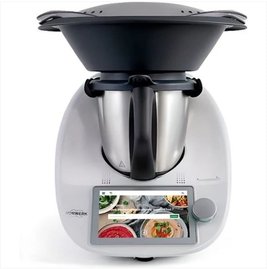 Multifunktions-Kochroboter – Modell TM6 – Generalüberholt – 2,2-l-Schüssel – 1000 W – Integrierte Waage – Komplettes Zubehör – Rezepte inklusive