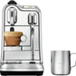 NESPRESSO Kapselmaschine Creatista Pro SNE900 mit Edelstahl-Milchkanne inkl. Willkommenspaket mit 7 Kapseln