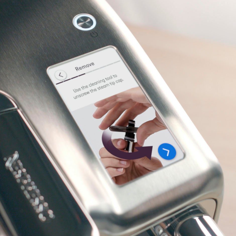 NESPRESSO Kapselmaschine Creatista Pro SNE900 mit Edelstahl-Milchkanne inkl. Willkommenspaket mit 7 Kapseln