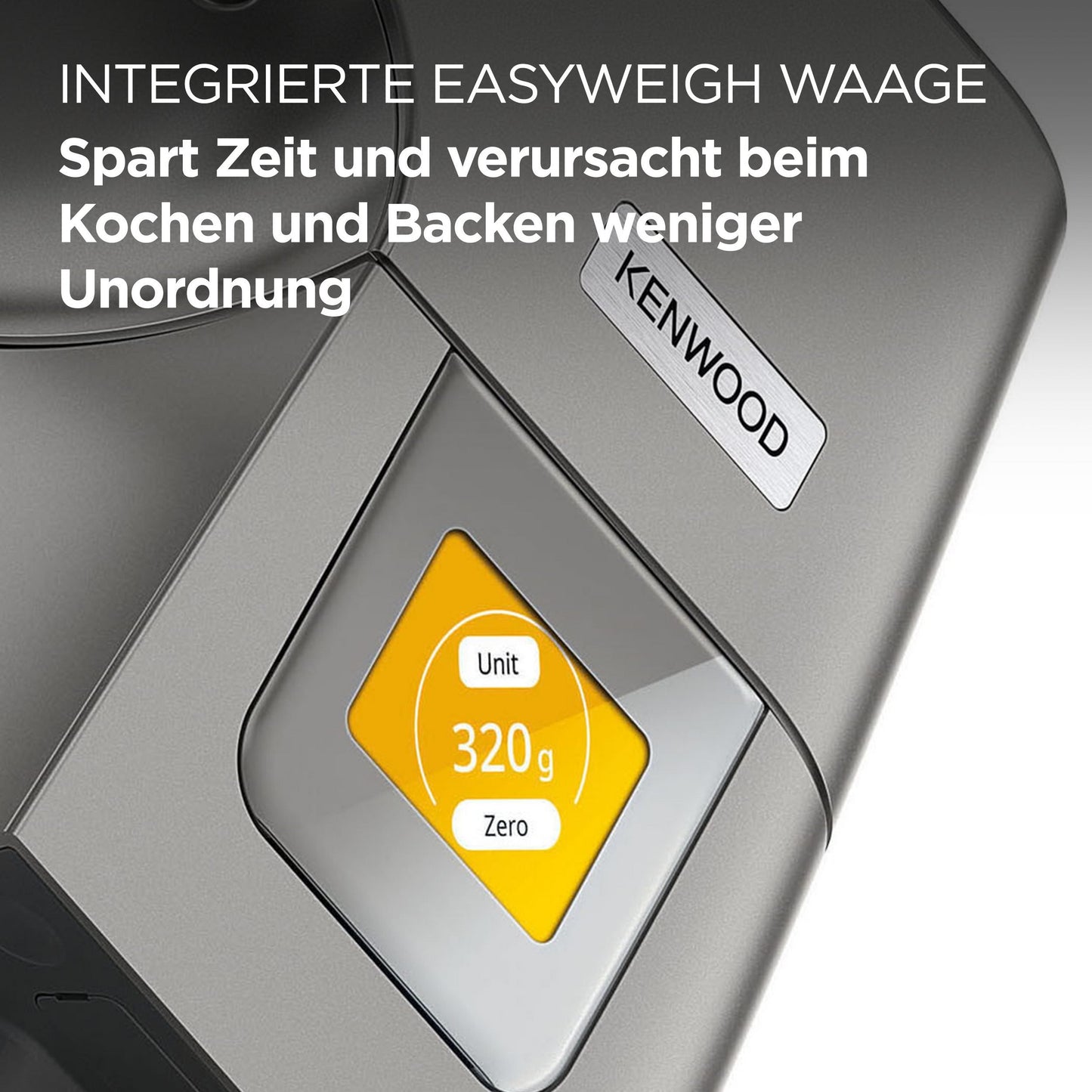 KENWOOD Küchenmaschine Titanium Chef Patissier XL KWL90.594SI Wärmefunktion, zusätzliche 5 l Schüssel, inkl. umfangreiches Zubehör