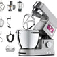 KENWOOD Küchenmaschine mit Kochfunktion Cooking Chef XL KCL95.424SI mit integrierter Waage und umfangreichem Zubehör