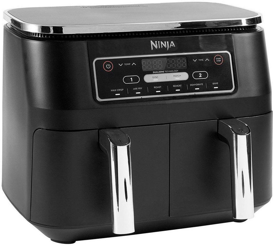 Ninja Foodi Dual Zone Air Fryer (AF300EU) – 7,6 L, 2 Tiroirs, 6 Fonctions